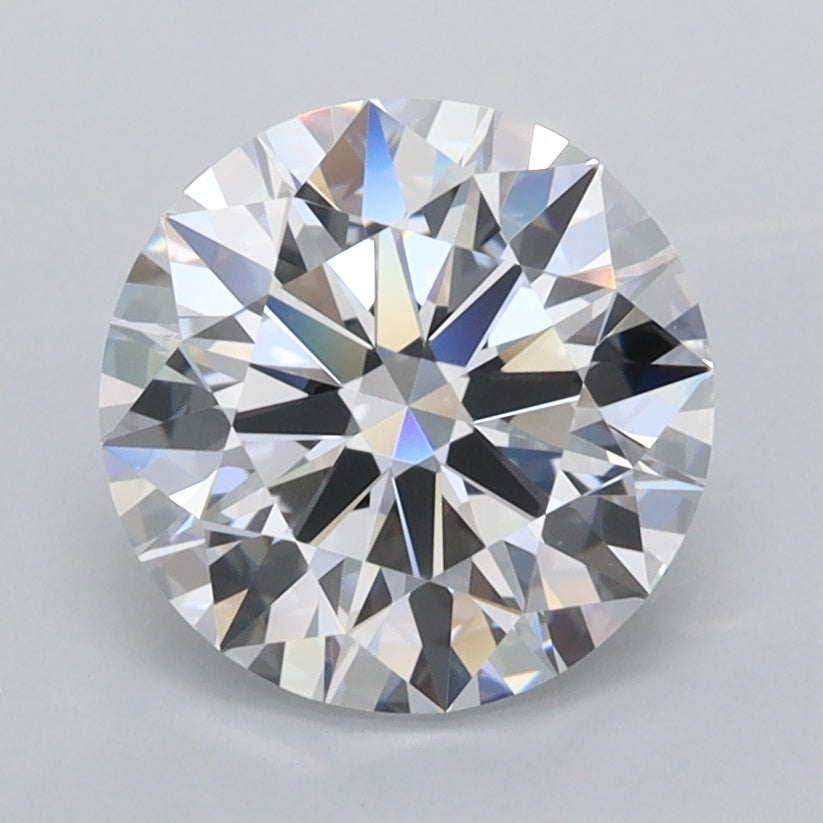 1.98 Carat Round Shaped, Ideal Cut, D Color, FL Clarity, IGI Certified Lab Grown Diamond