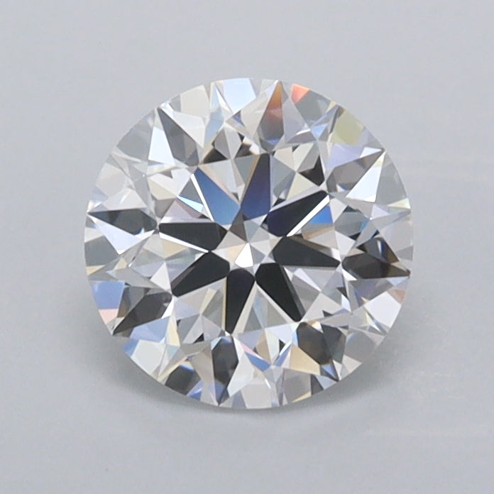 0.96 Carat Round Shaped, Ideal Cut, D Color, FL Clarity, IGI Certified Lab Grown Diamond