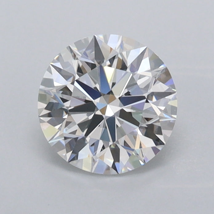 0.90 Carat Round Shaped, Ideal Cut, D Color, FL Clarity, IGI Certified Lab Grown Diamond