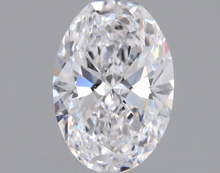 1.00 Carat Oval Shaped, Ideal Cut, D Color, VVS1 Clarity, IGI Certified Lab Grown Diamond