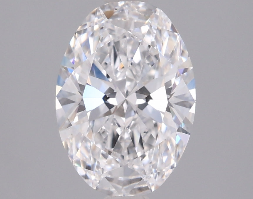 1.53 Carat Oval Shaped, Ideal Cut, D Color, VVS1 Clarity, IGI Certified Lab Grown Diamond