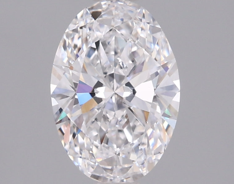 1.06 Carat Oval Shaped, Ideal Cut, D Color, IF Clarity, IGI Certified Lab Grown Diamond