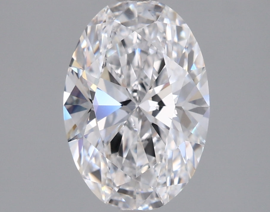 1.50 Carat Oval Shaped, Ideal Cut, D Color, VVS1 Clarity, IGI Certified Lab Grown Diamond