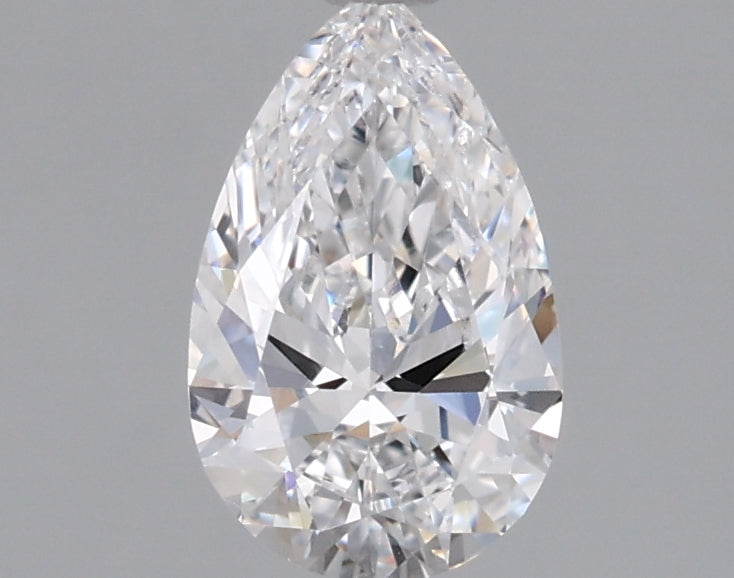 1.00 Carat Pear Shaped, Ideal Cut, D Color, VS1 Clarity, IGI Certified Lab Grown Diamond