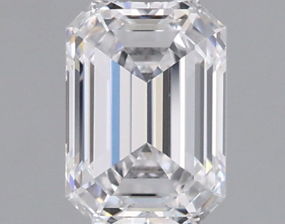 1.03 Carat Emerald Shaped, Ideal Cut, D Color, VVS1 Clarity, IGI Certified Lab Grown Diamond