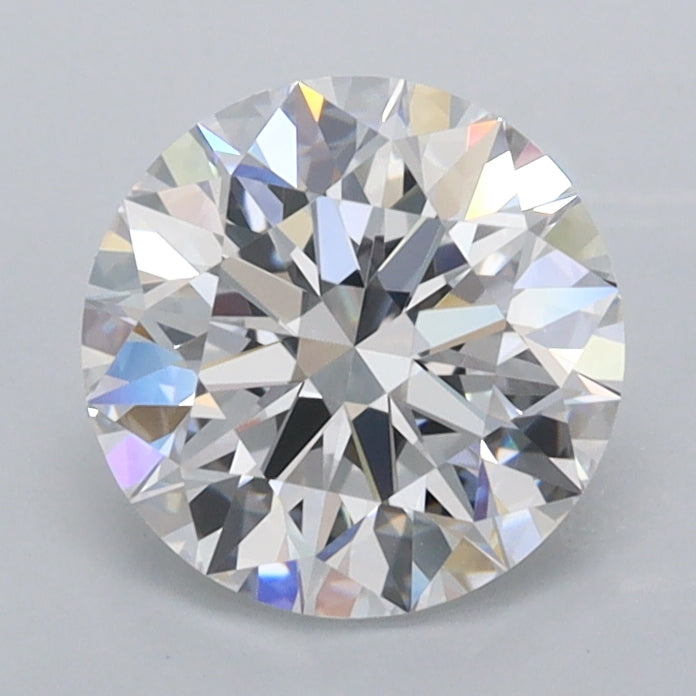 1.53 Carat Round Shaped, Ideal Cut, D Color, VVS1 Clarity, IGI Certified Lab Grown Diamond