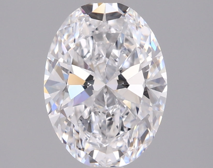 1.50 Carat Oval Shaped, Excellent Cut, D Color, VVS2 Clarity, IGI Certified Lab Grown Diamond