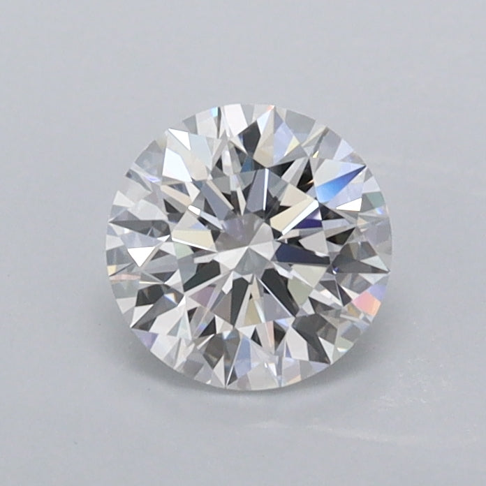 0.65 Carat Round Shaped, Ideal Cut, D Color, VVS2 Clarity, IGI Certified Lab Grown Diamond