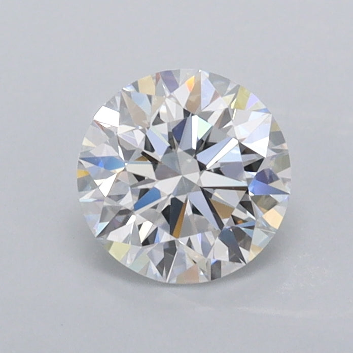 0.73 Carat Round Shaped, Ideal Cut, D Color, VVS2 Clarity, IGI Certified Lab Grown Diamond