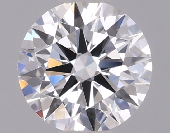 0.50 Carat Round Shaped, Ideal Cut, D Color, VVS2 Clarity, IGI Certified Lab Grown Diamond