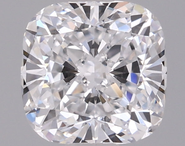 0.95 Carat Cushion Shaped, Ideal Cut, D Color, VVS1 Clarity, IGI Certified Lab Grown Diamond