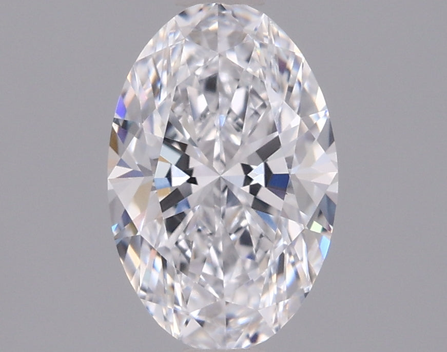 0.96 Carat Oval Shaped, Excellent Cut, D Color, VVS1 Clarity, IGI Certified Lab Grown Diamond