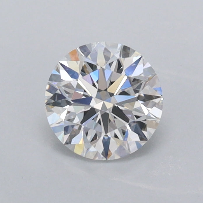 0.64 Carat Round Shaped, Ideal Cut, D Color, VVS2 Clarity, IGI Certified Lab Grown Diamond