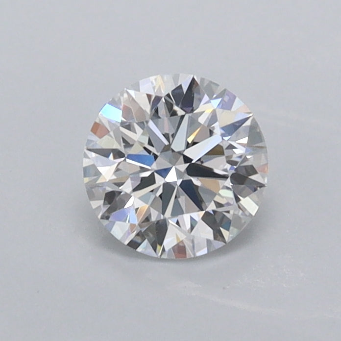0.52 Carat Round Shaped, Ideal Cut, D Color, VVS1 Clarity, IGI Certified Lab Grown Diamond