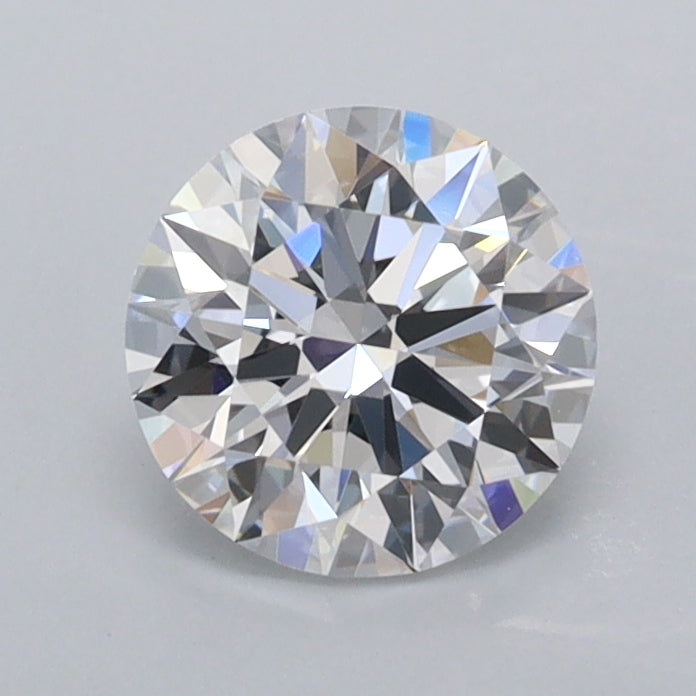 0.98 Carat Round Shaped, Ideal Cut, D Color, VVS2 Clarity, IGI Certified Lab Grown Diamond