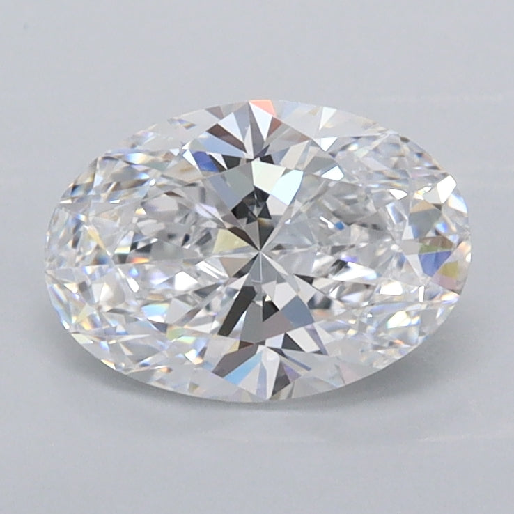 1.13 Carat Oval Shaped, Ideal Cut, D Color, VVS1 Clarity, IGI Certified Lab Grown Diamond