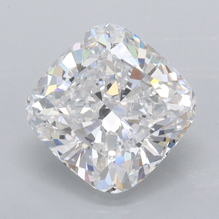 1.45 Carat Cushion Shaped, Ideal Cut, D Color, VVS1 Clarity, IGI Certified Lab Grown Diamond