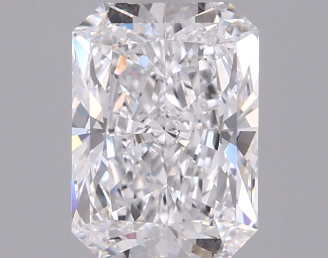 1.04 Carat Radiant Shaped, Ideal Cut, D Color, VVS2 Clarity, IGI Certified Lab Grown Diamond