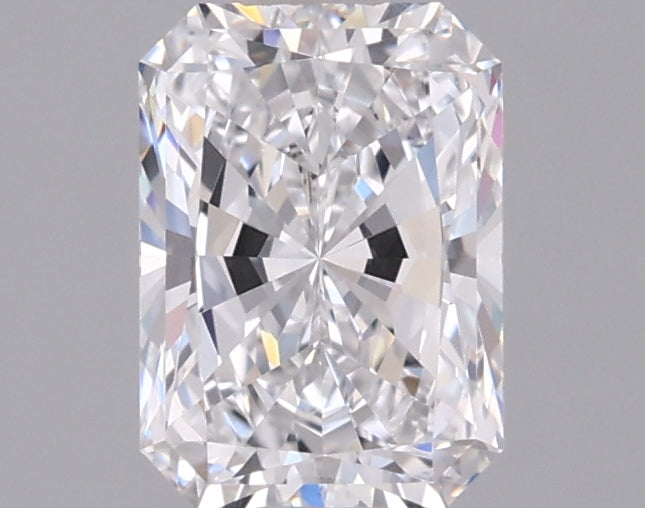 1.01 Carat Radiant Shaped, Excellent Cut, D Color, VVS2 Clarity, IGI Certified Lab Grown Diamond