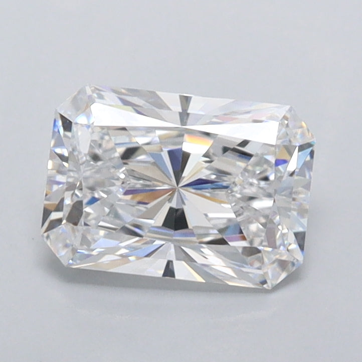 1.04 Carat Radiant Shaped, Ideal Cut, D Color, FL Clarity, IGI Certified Lab Grown Diamond