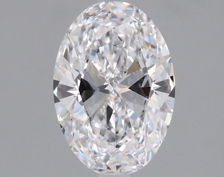 1.07 Carat Oval Shaped, Ideal Cut, D Color, VVS2 Clarity, IGI Certified Lab Grown Diamond