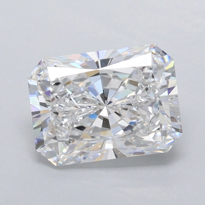 1.01 Carat Radiant Shaped, Ideal Cut, D Color, VS2 Clarity, IGI Certified Lab Grown Diamond