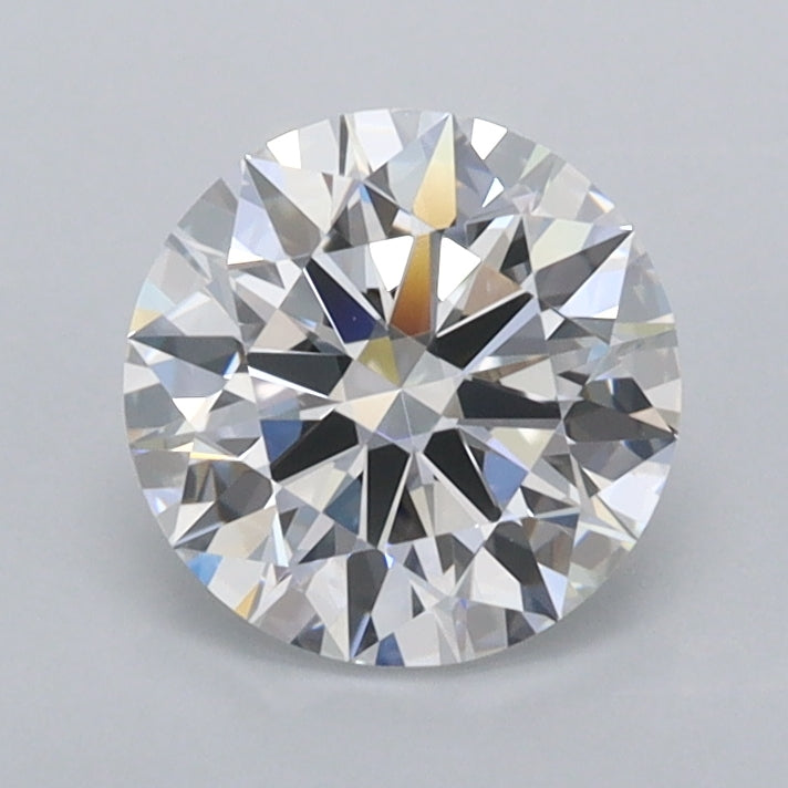 1.20 Carat Round Shaped, Ideal Cut, D Color, FL Clarity, IGI Certified Lab Grown Diamond