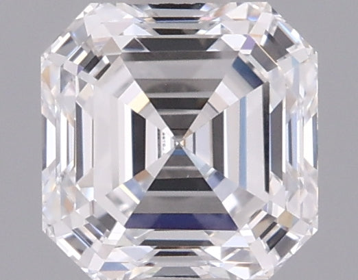 1.02 Carat Asscher Shaped, Ideal Cut, D Color, VVS1 Clarity, IGI Certified Lab Grown Diamond