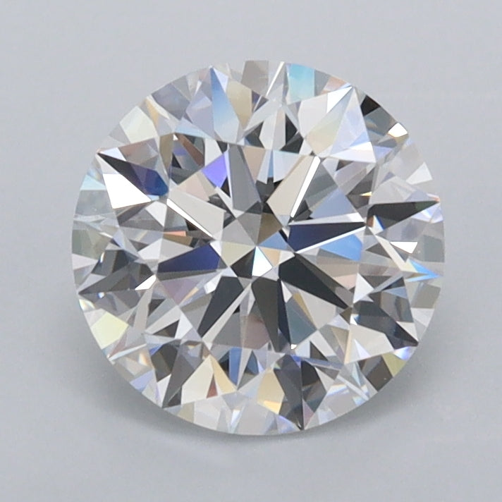 1.43 Carat Round Shaped, Ideal Cut, D Color, FL Clarity, IGI Certified Lab Grown Diamond