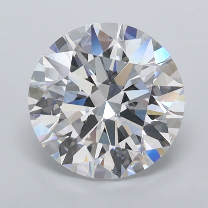 1.33 Carat Round Shaped, Ideal Cut, D Color, FL Clarity, IGI Certified Lab Grown Diamond
