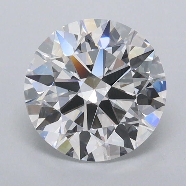 1.51 Carat Round Shaped, Ideal Cut, D Color, FL Clarity, IGI Certified Lab Grown Diamond