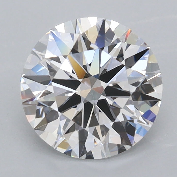 1.58 Carat Round Shaped, Ideal Cut, D Color, FL Clarity, IGI Certified Lab Grown Diamond