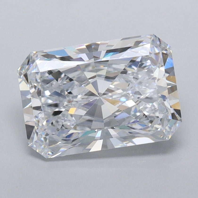 1.93 Carat Radiant Shaped, Ideal Cut, E Color, FL Clarity, IGI Certified Lab Grown Diamond