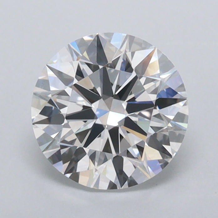 1.20 Carat Round Shaped, Excellent Cut, D Color, FL Clarity, IGI Certified Lab Grown Diamond