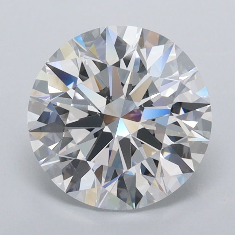 2.00 Carat Round Shaped, Ideal Cut, D Color, FL Clarity, IGI Certified Lab Grown Diamond