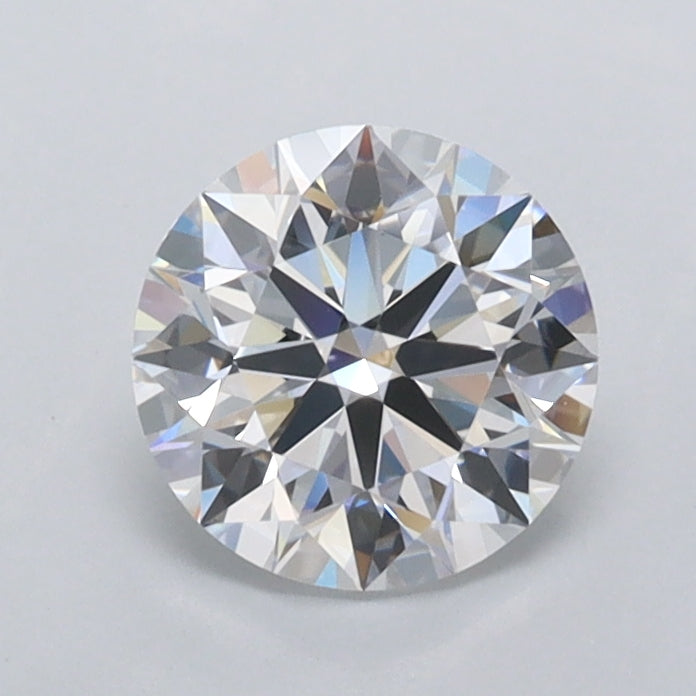 0.97 Carat Round Shaped, Ideal Cut, D Color, FL Clarity, IGI Certified Lab Grown Diamond