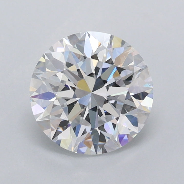 1.22 Carat Round Shaped, Excellent Cut, D Color, FL Clarity, IGI Certified Lab Grown Diamond