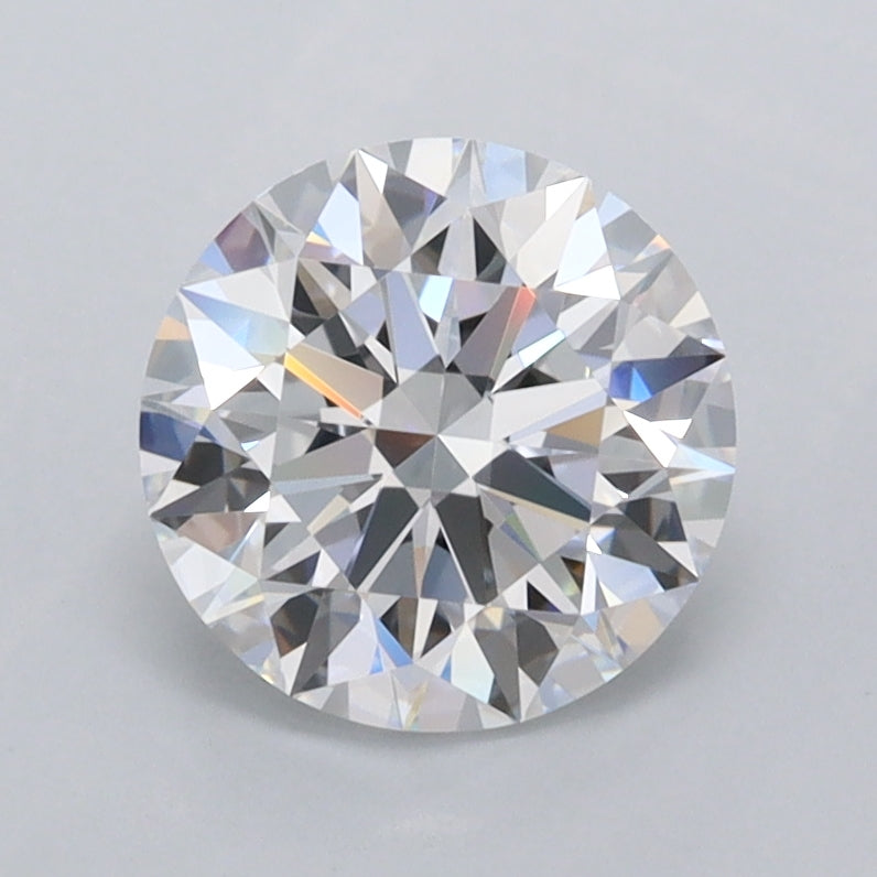 1.52 Carat Round Shaped, Ideal Cut, D Color, FL Clarity, IGI Certified Lab Grown Diamond