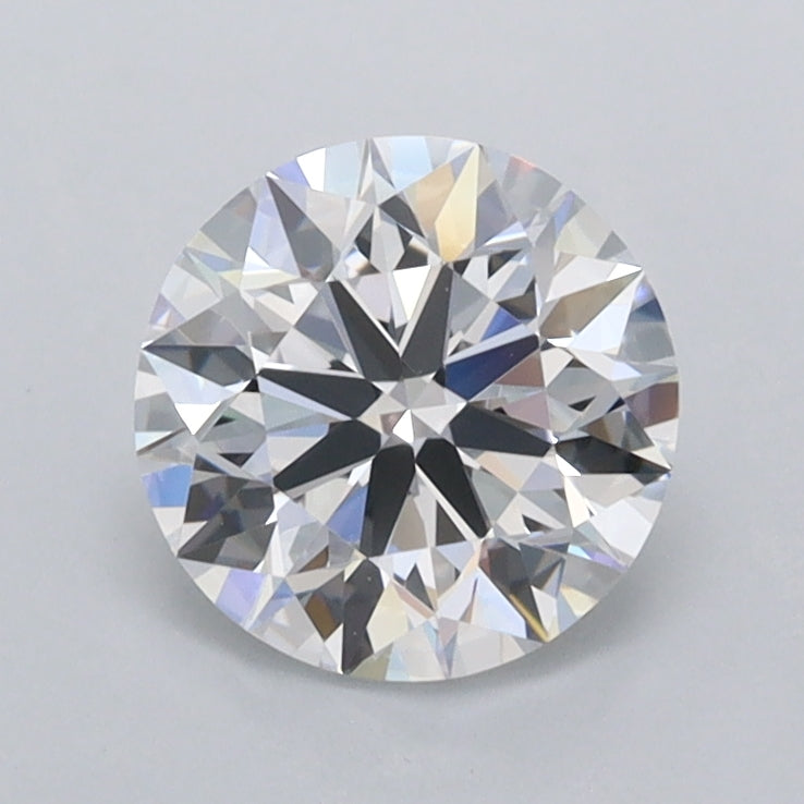 1.20 Carat Round Shaped, Ideal Cut, D Color, FL Clarity, IGI Certified Lab Grown Diamond