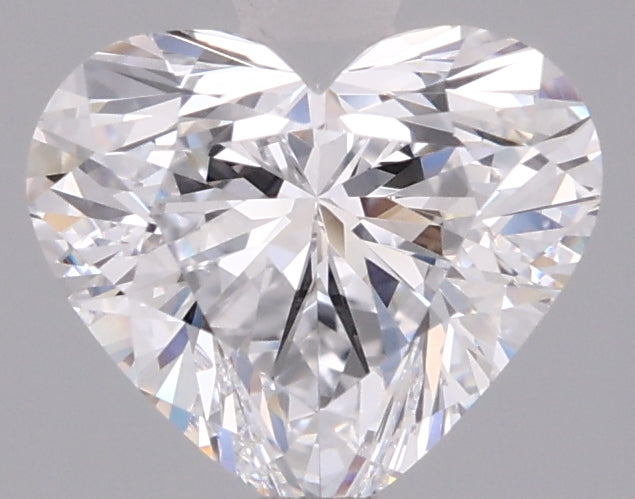 1.50 Carat Heart Shaped, Ideal Cut, D Color, VVS1 Clarity, IGI Certified Lab Grown Diamond