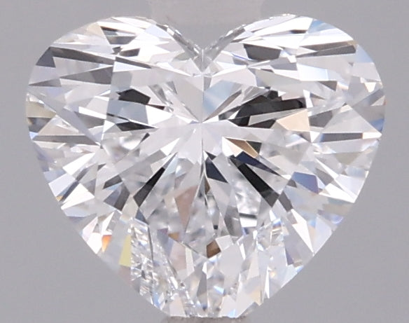1.02 Carat Heart Shaped, Ideal Cut, D Color, VVS2 Clarity, IGI Certified Lab Grown Diamond
