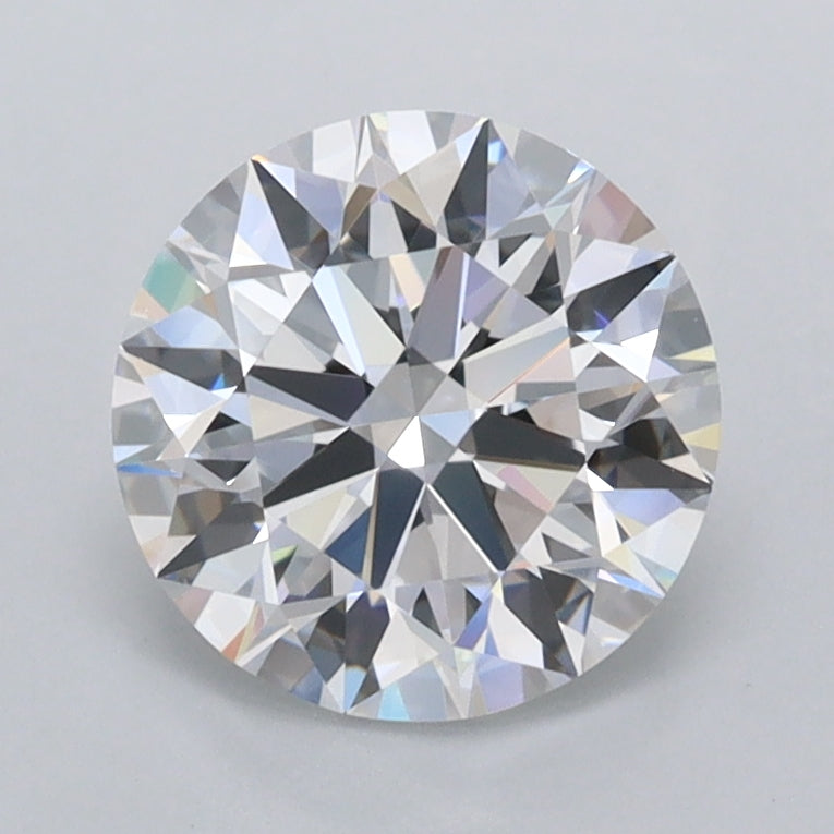 1.68 Carat Round Shaped, Ideal Cut, D Color, FL Clarity, IGI Certified Lab Grown Diamond