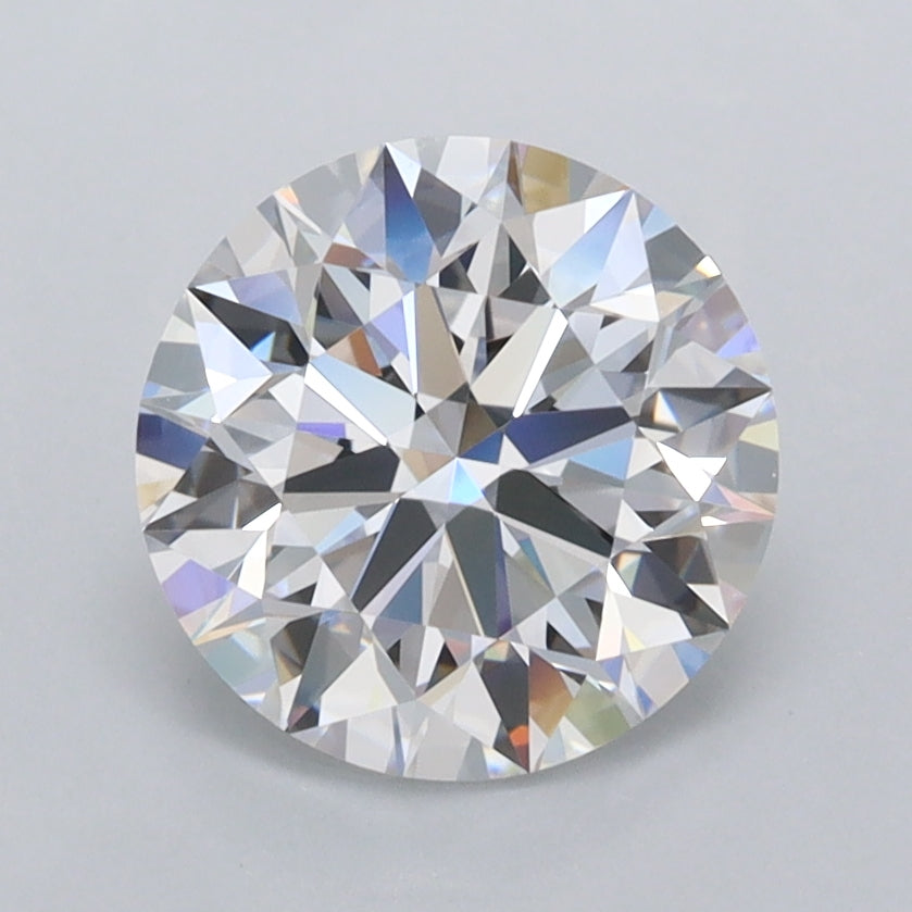 1.97 Carat Round Shaped, Ideal Cut, D Color, FL Clarity, IGI Certified Lab Grown Diamond