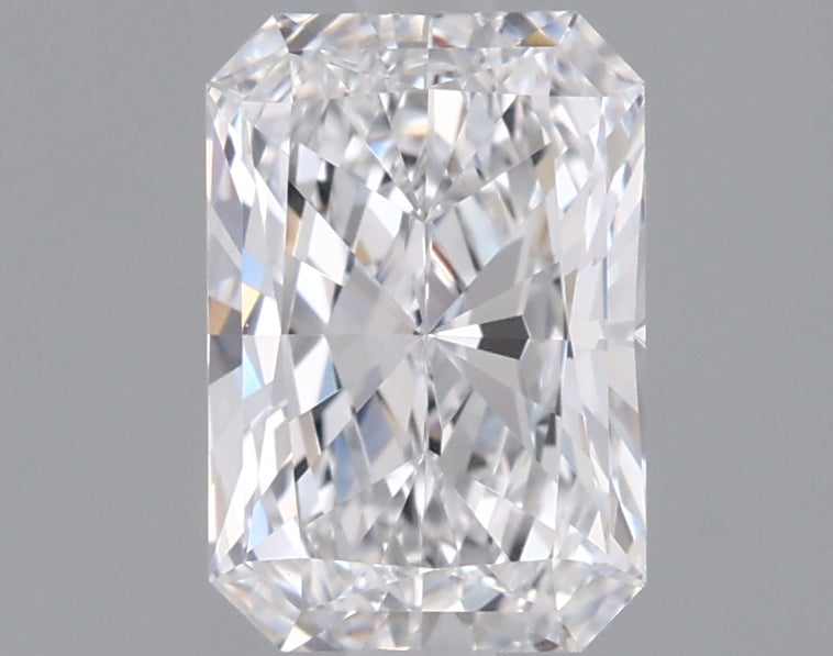 0.98 Carat Radiant Shaped, Ideal Cut, D Color, VS1 Clarity, IGI Certified Lab Grown Diamond