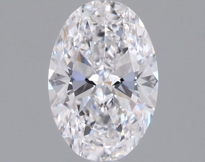 0.92 Carat Oval Shaped, Ideal Cut, D Color, VVS1 Clarity, IGI Certified Lab Grown Diamond