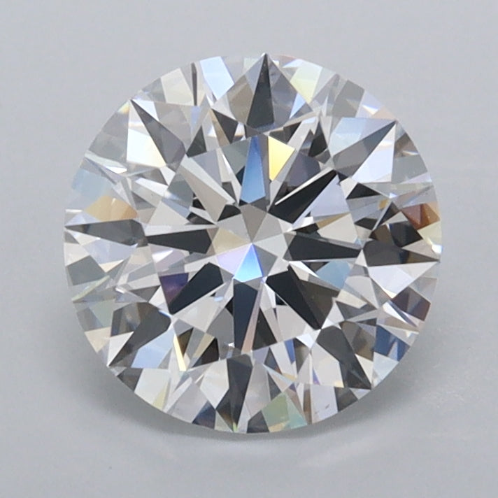 1.48 Carat Round Shaped, Ideal Cut, D Color, FL Clarity, IGI Certified Lab Grown Diamond