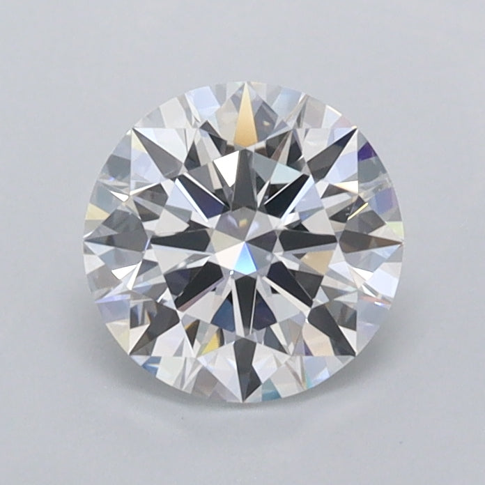 0.88 Carat Round Shaped, Ideal Cut, D Color, VVS1 Clarity, IGI Certified Lab Grown Diamond