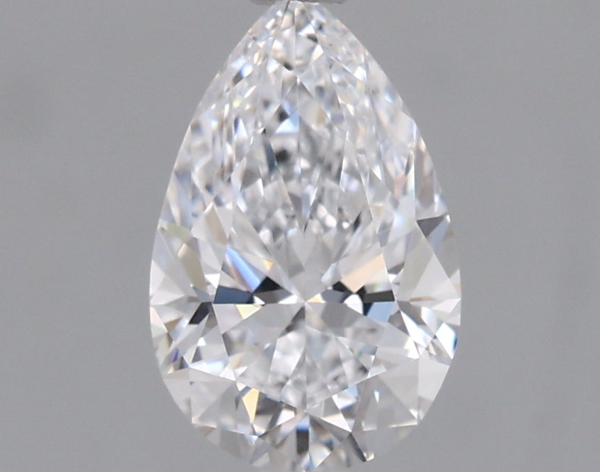 1.07 Carat Pear Shaped, Ideal Cut, D Color, VVS1 Clarity, IGI Certified Lab Grown Diamond