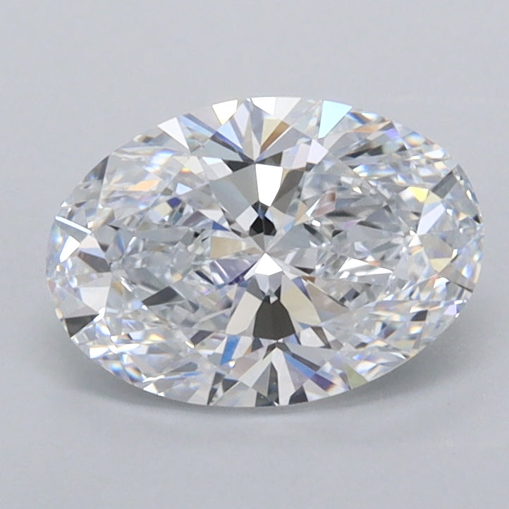 1.18 Carat Oval Shaped, Ideal Cut, D Color, FL Clarity, IGI Certified Lab Grown Diamond