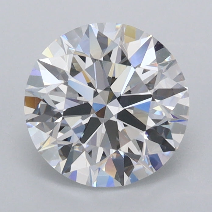 1.52 Carat Round Shaped, Ideal Cut, D Color, FL Clarity, IGI Certified Lab Grown Diamond